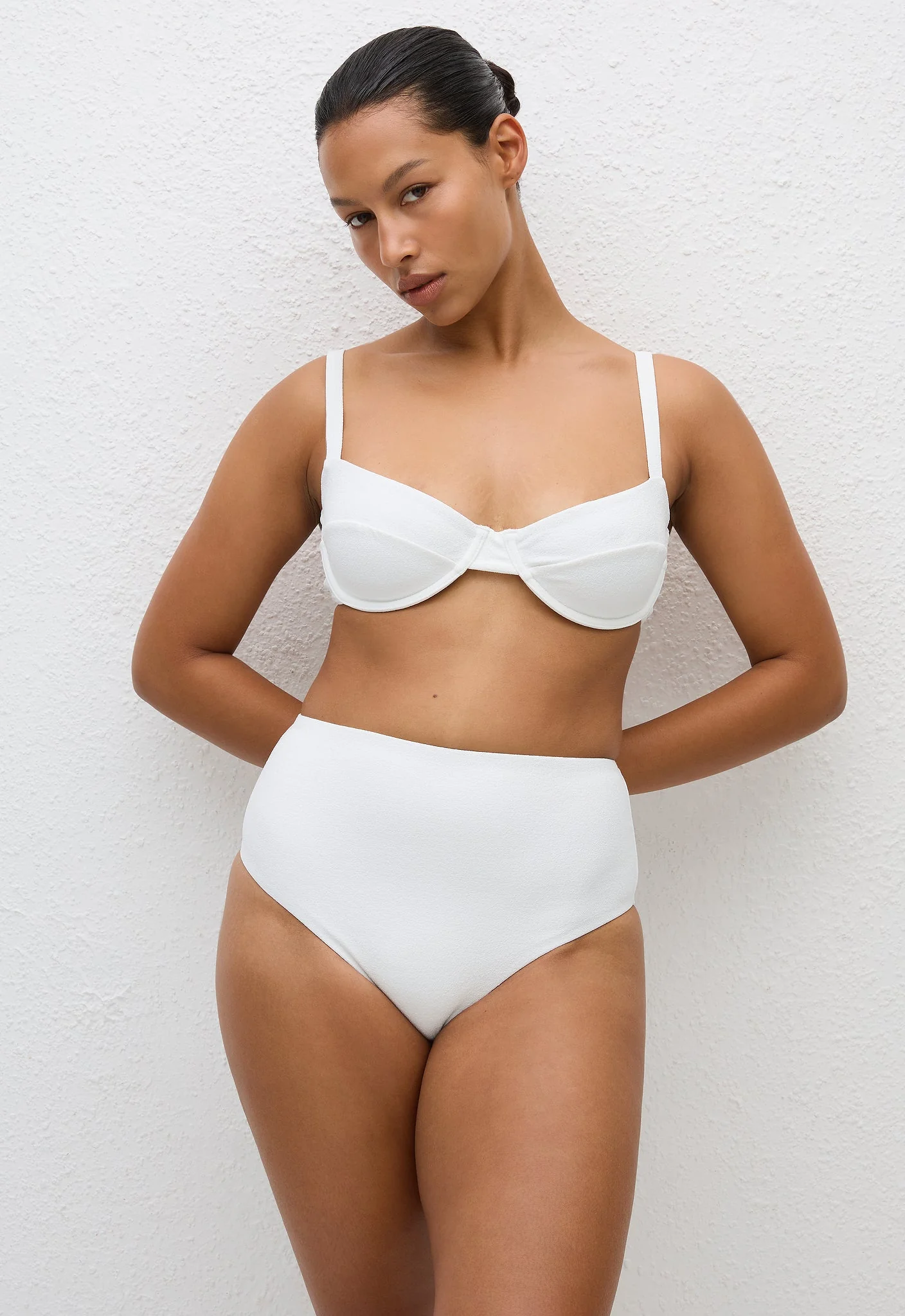 Balconette Top - Chalk Crinkle - Image 2