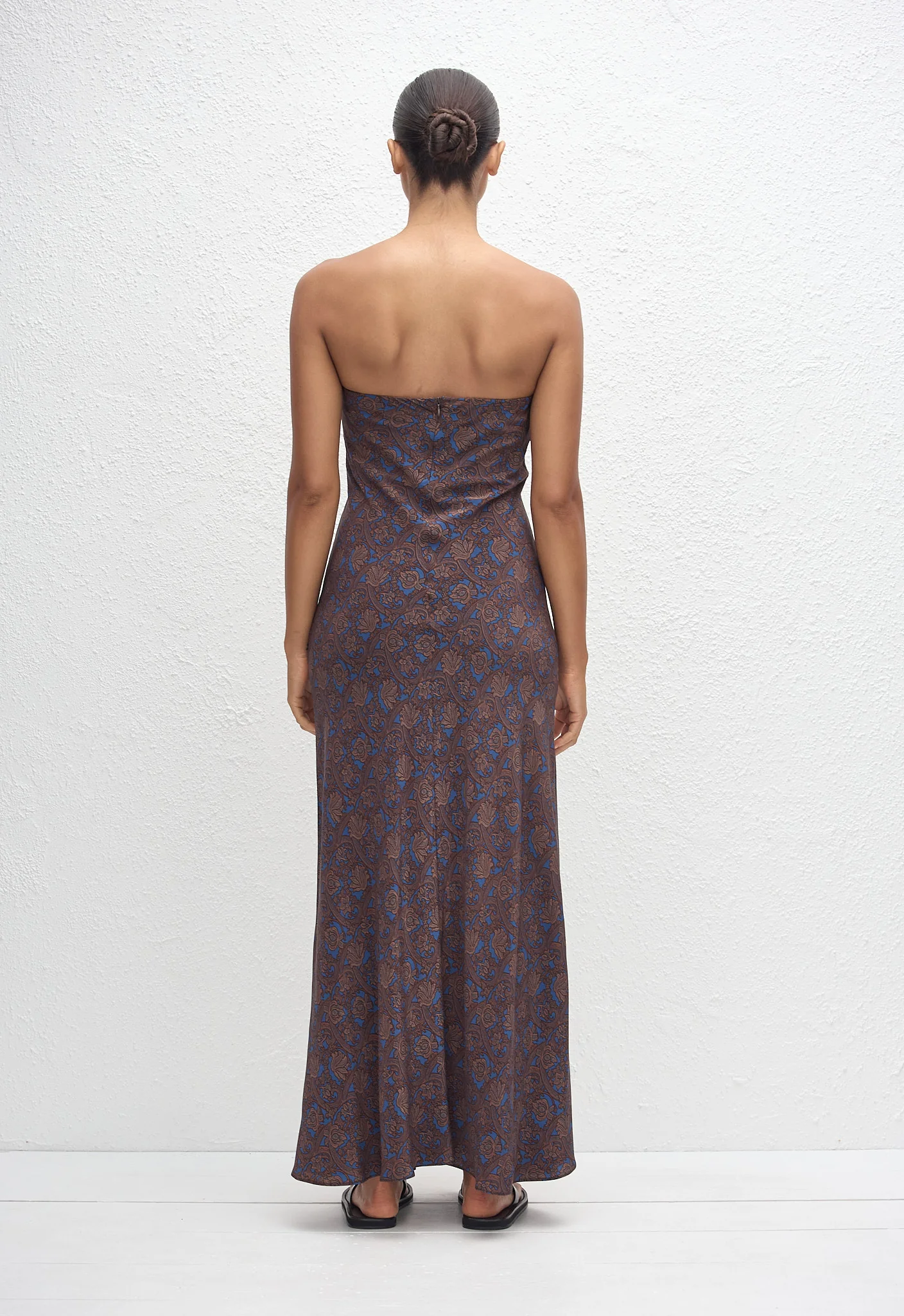 Bias Column Dress - Marrakesh - Image 4