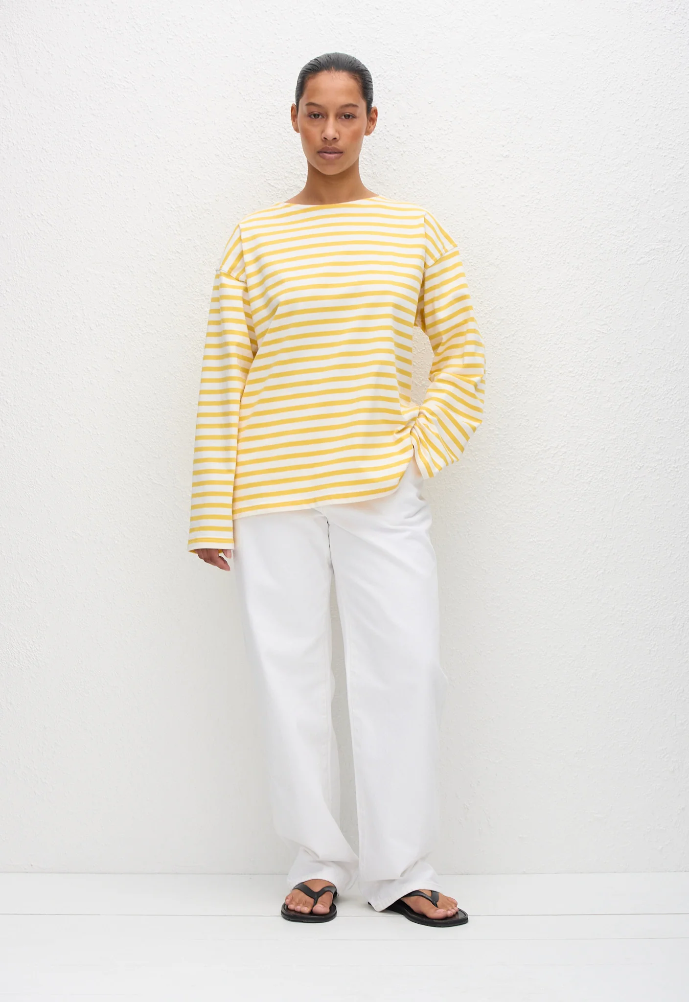 Breton Stripe Tee - Limoncello Stripe