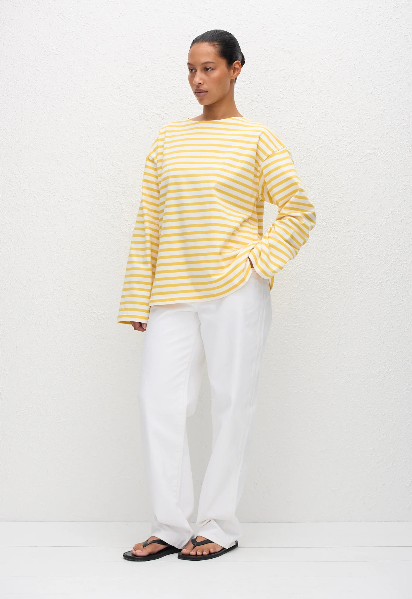 Breton Stripe Tee - Limoncello Stripe - Image 3