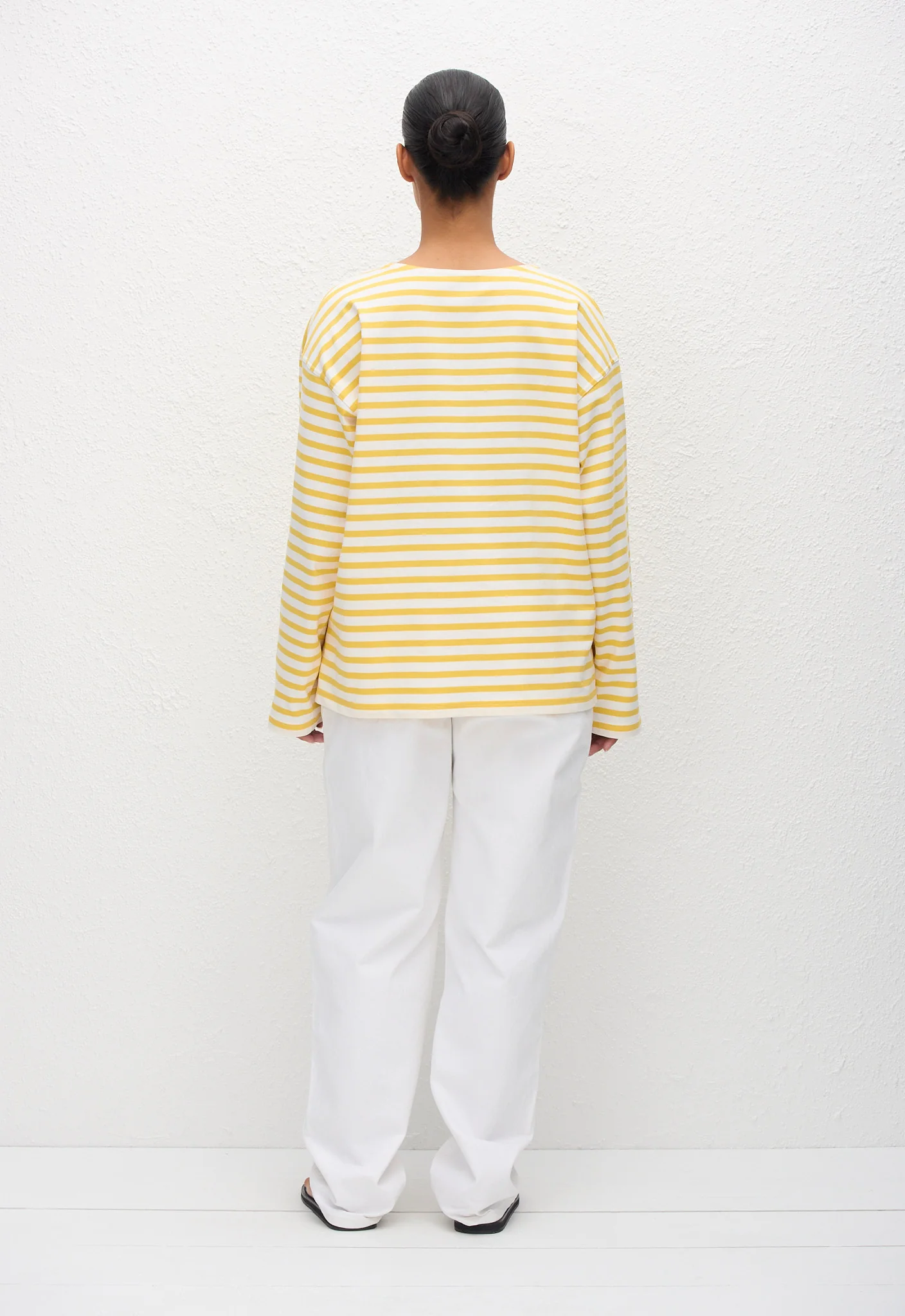 Breton Stripe Tee - Limoncello Stripe - Image 4