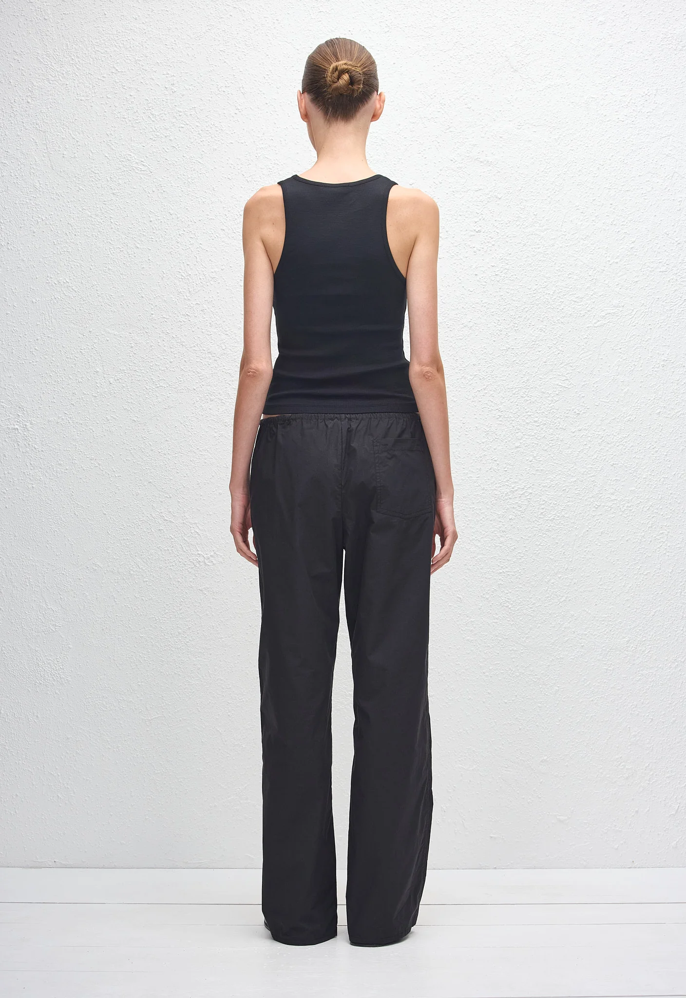 Classic Rib Tank - Black - Image 4