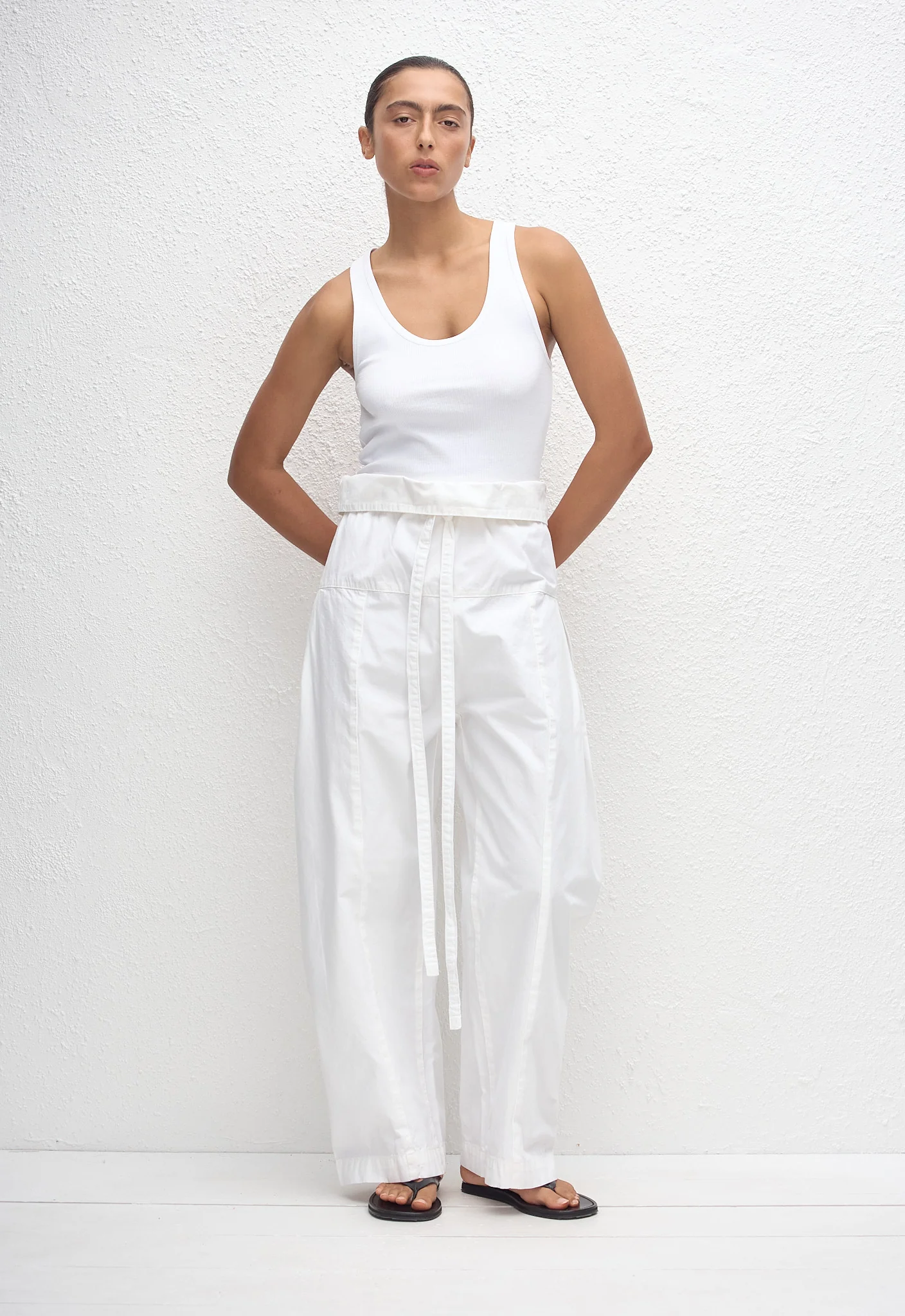 Classic Rib Tank - Chalk