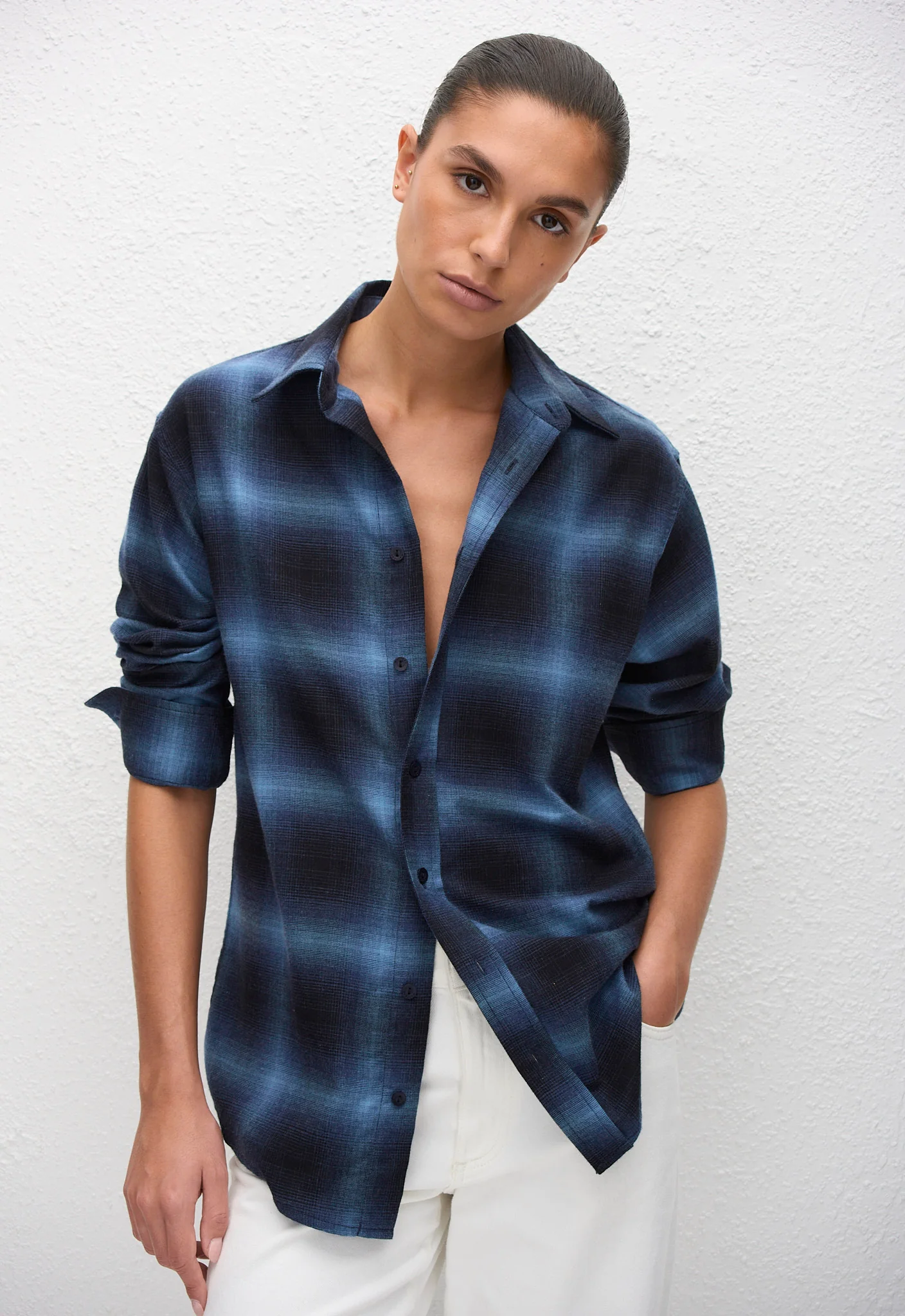 Flannel Shirt - Midnight Check - Image 4