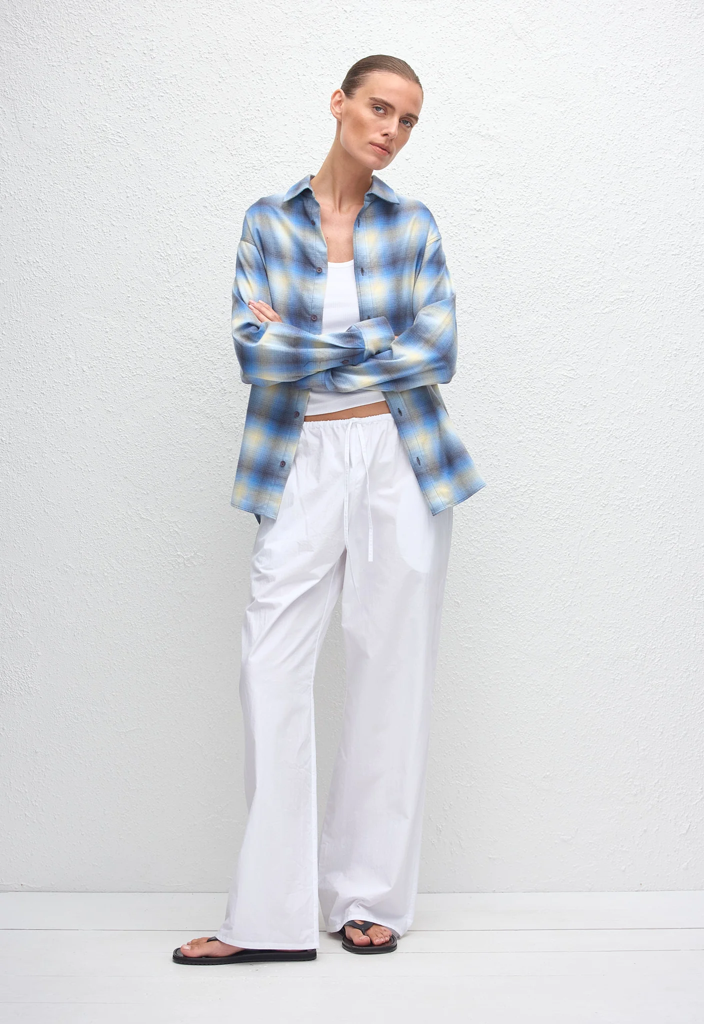 Flannel Shirt - Ocean Check - Image 4