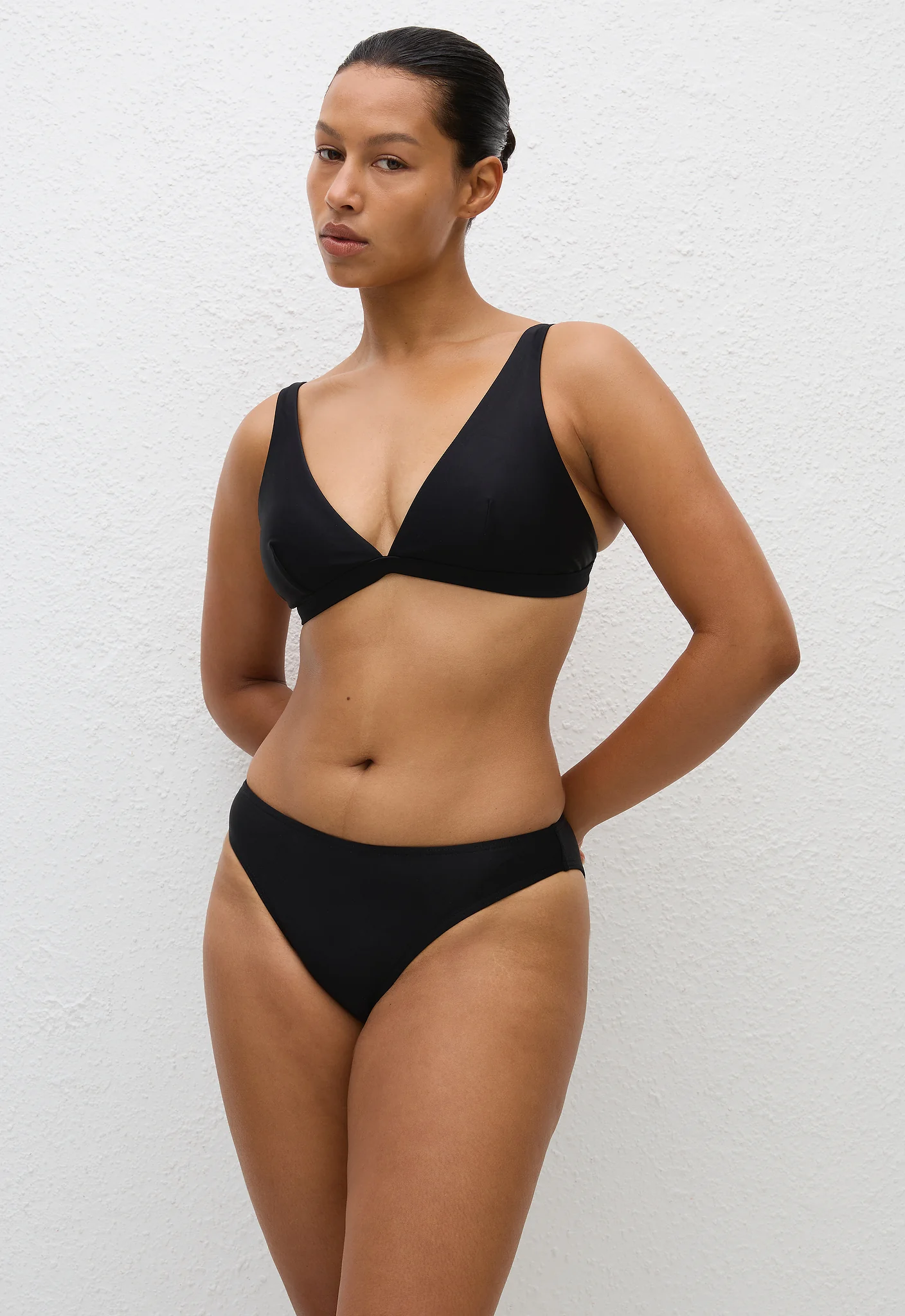 Plunge Top - Deep Black - Image 2