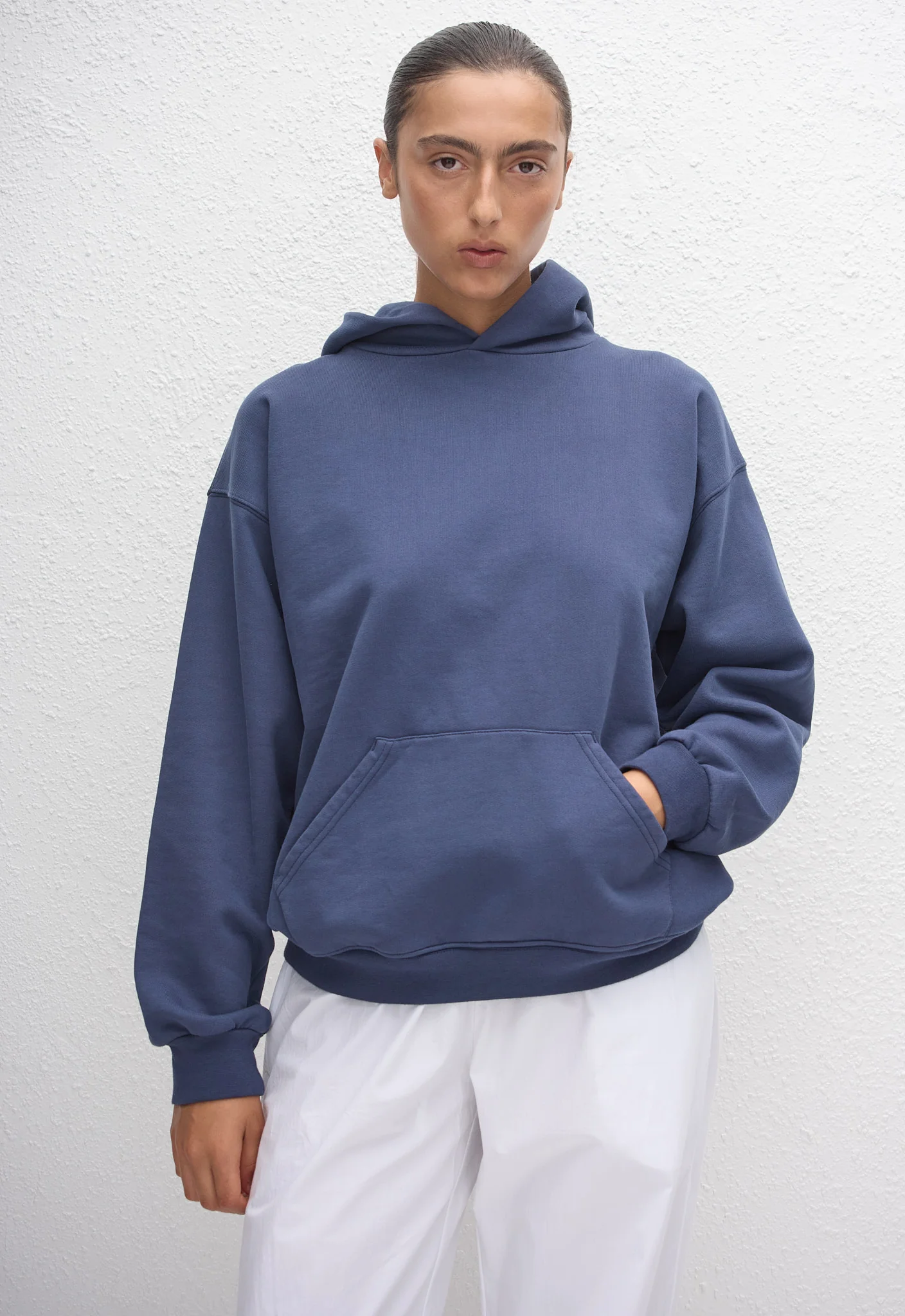 Relaxed Hoodie - Vintage Navy - Image 2