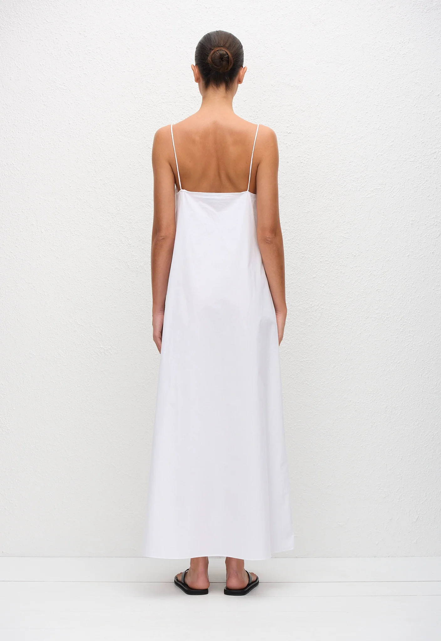 Square Cami Sundress - White - Image 4