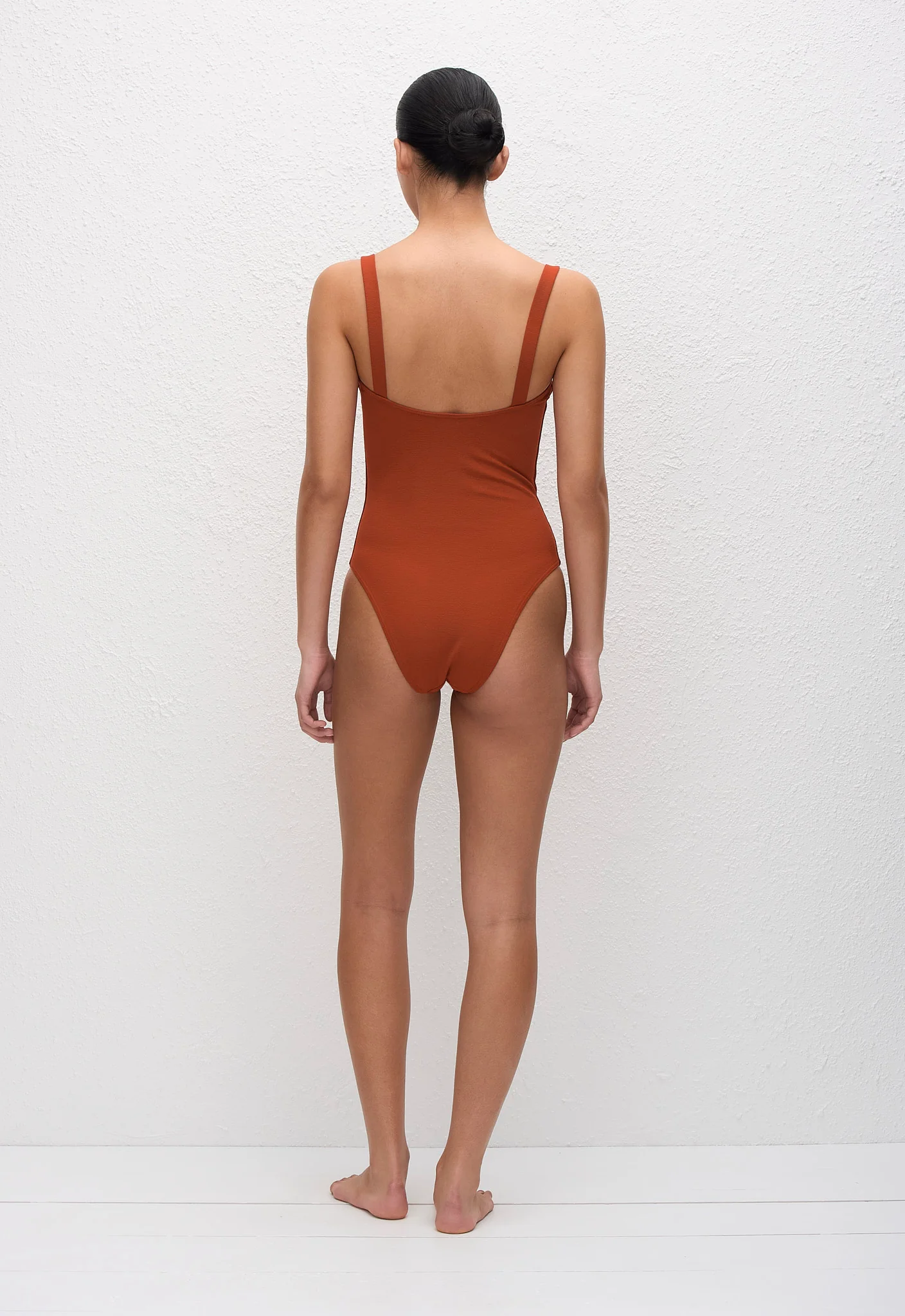 Square Maillot - Tomato Crinkle - Image 4