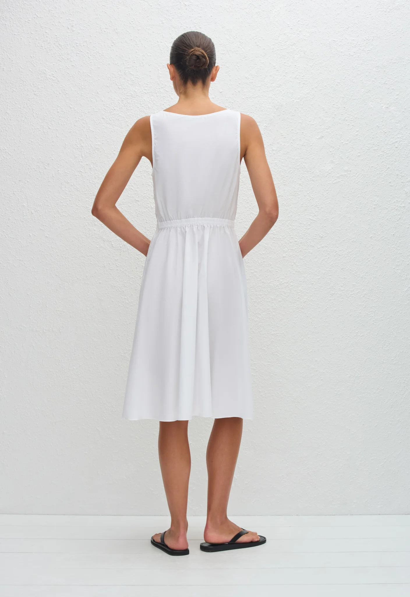 Tank Midi Dress - White - Image 4