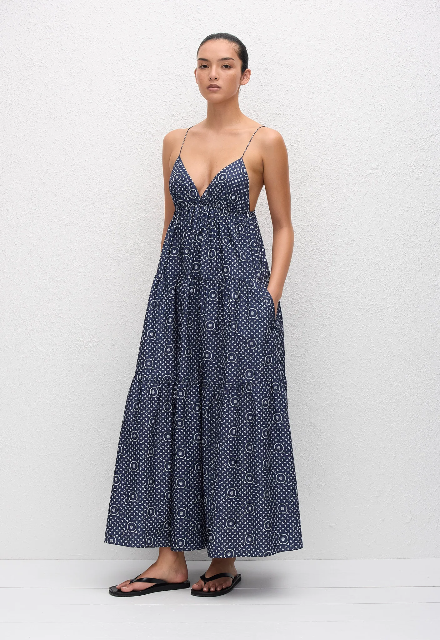 Triangle Tiered Sundress - Bluebell - Image 2