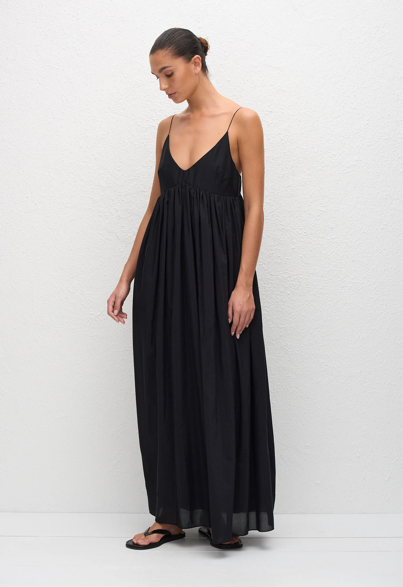 Voluminous Bralette Dress - Black - Image 3